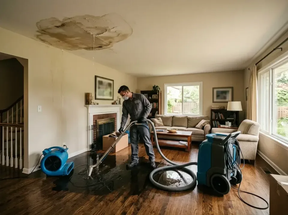 attic-pipe-burst-ceiling-drip-008 — frequently asked questions, Water Damage Restoration & Carpet Care in Hueytown, AL